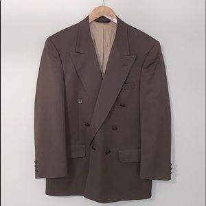 BURBERRYS Vintage Wool Double Breasted Blazer